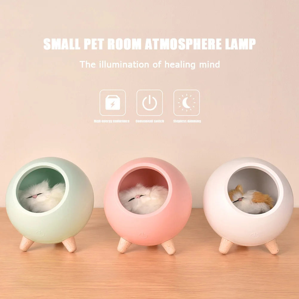 LED Cat Night Light