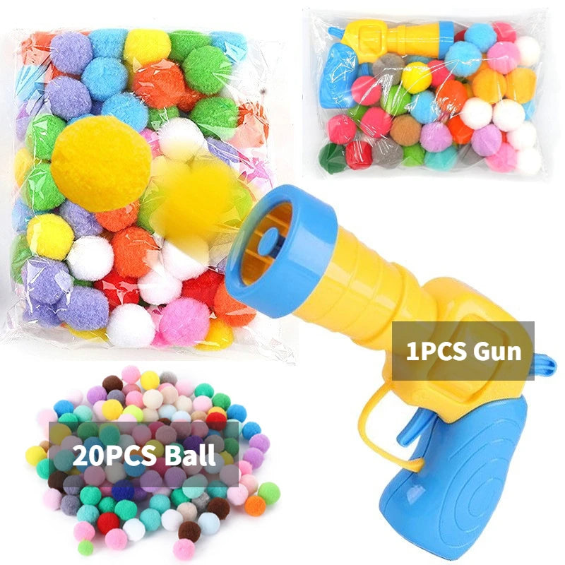 Plush Ball Shooting Gun