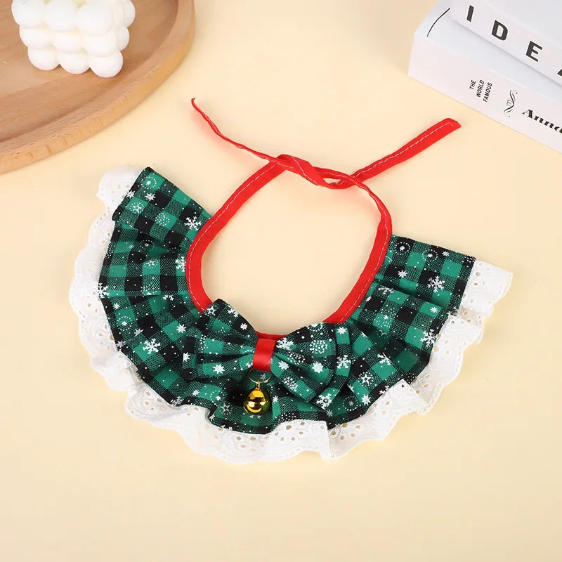 Christmas Cat Collar with Bell