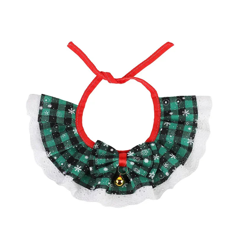 Christmas Cat Collar with Bell