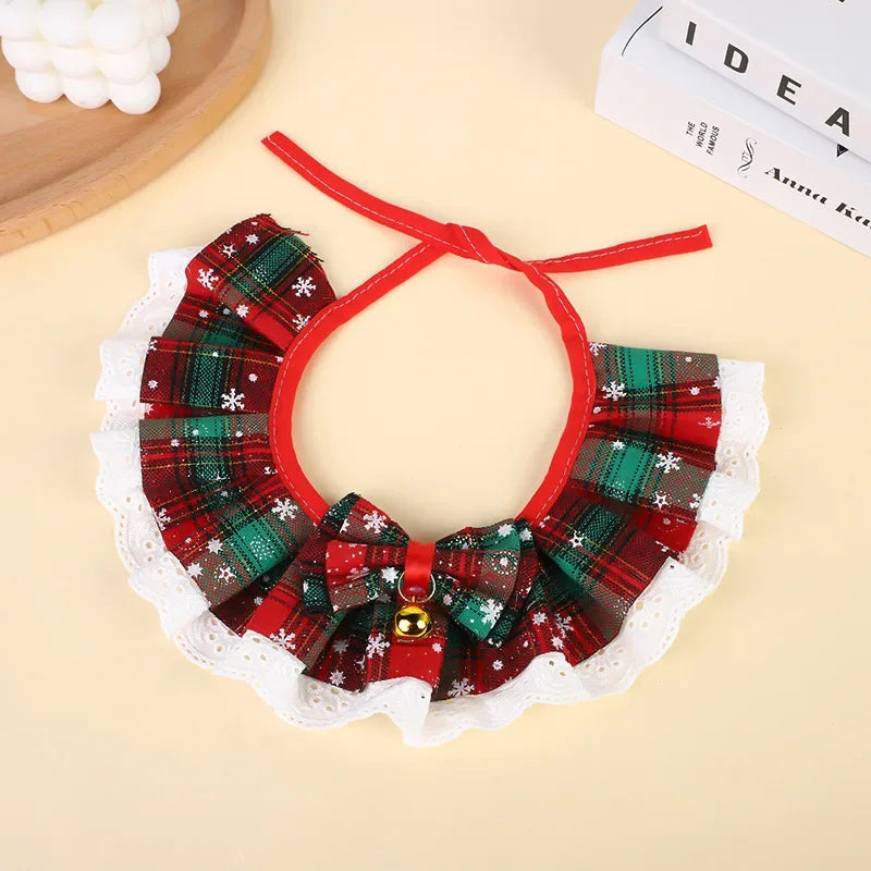 Christmas Cat Collar with Bell