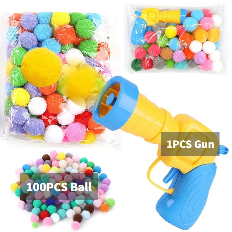 Plush Ball Shooting Gun